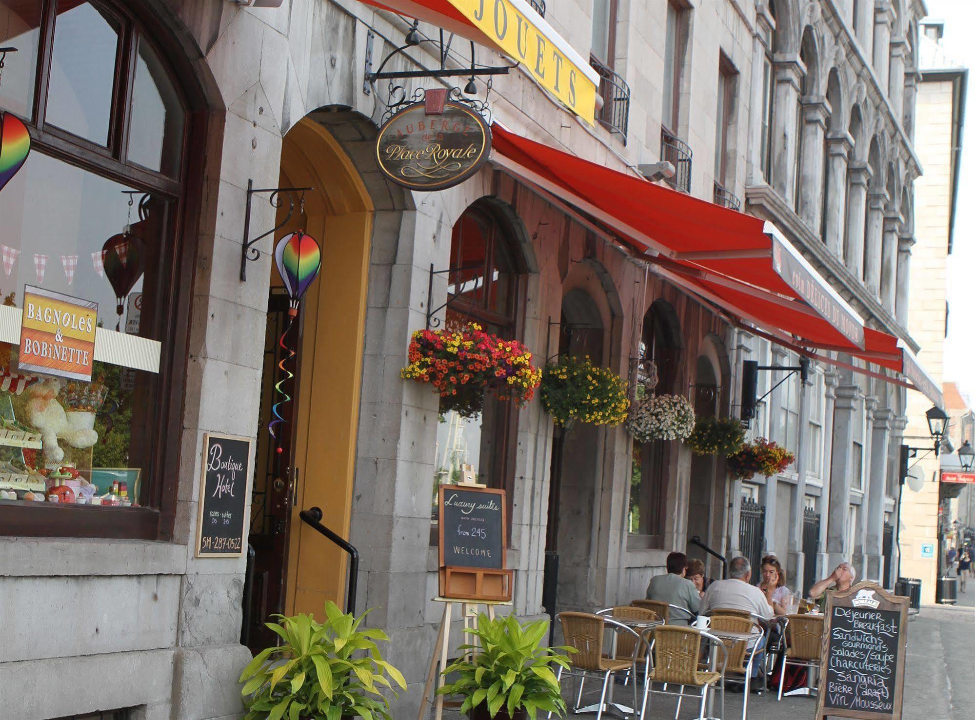 Auberge De La Place Royale Montréal Exterior foto