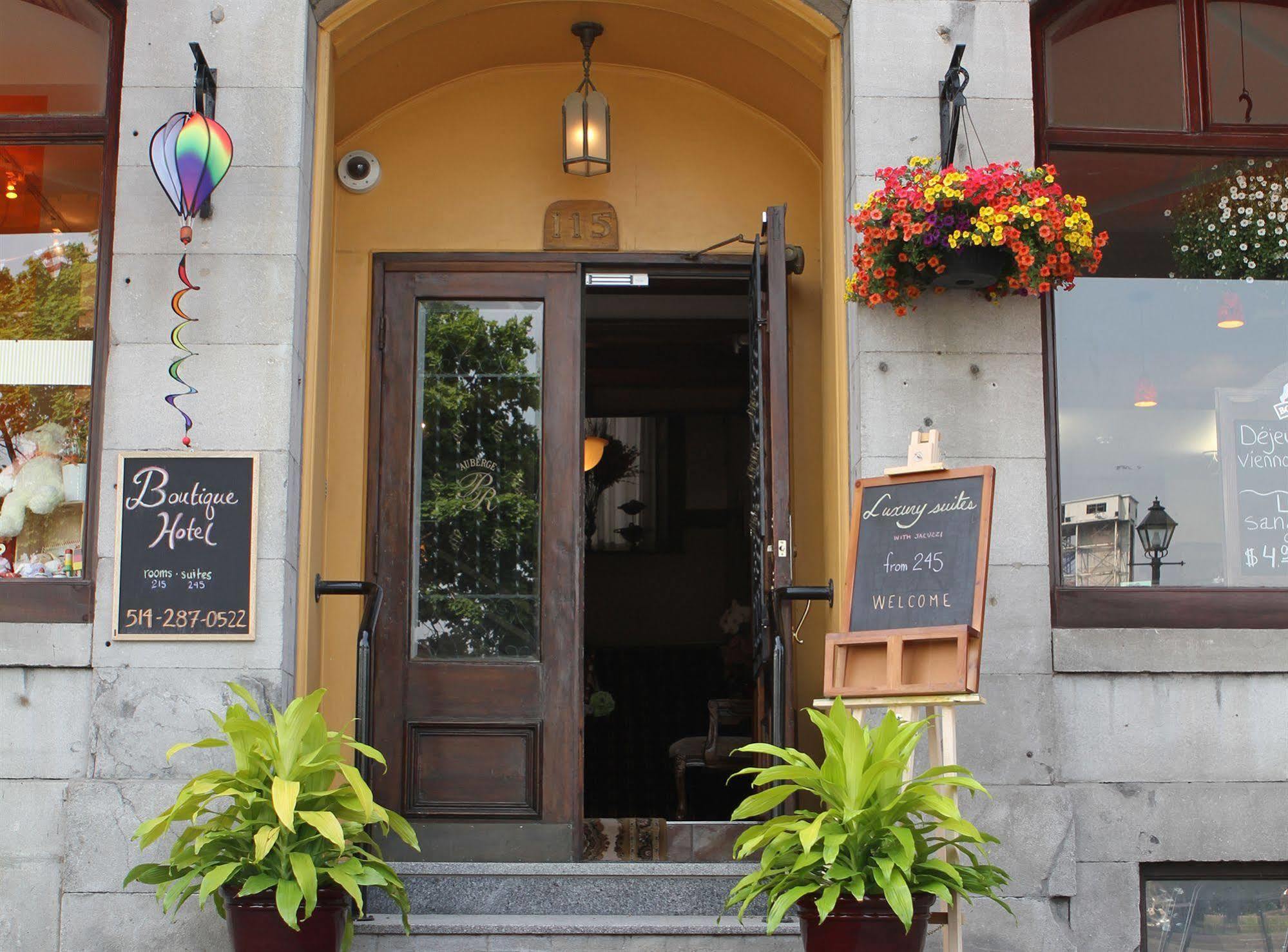 Auberge De La Place Royale Montréal Exterior foto
